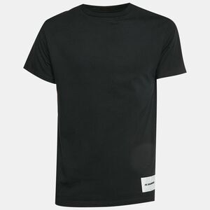 Jil Sander Black Jersey Crewneck T-Shirt L